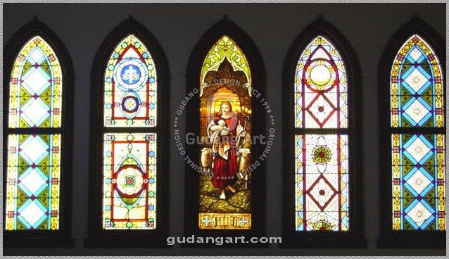 Pengrajin Kaca  Patri  Untuk Gereja Tampilan Paling Keren